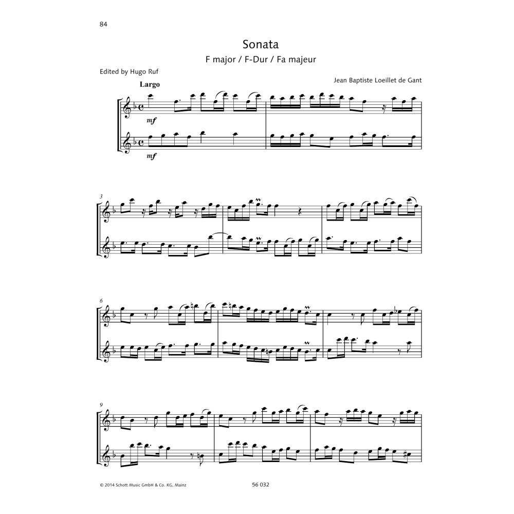 Sonata F Major
